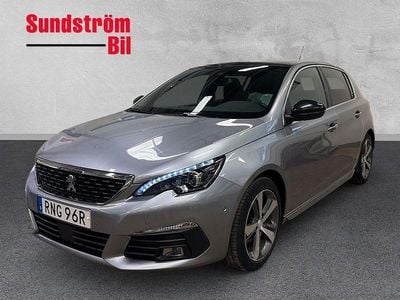 Begagnad Peugeot 308 GT-line 131 HK (96 kW) 2020 Grå Halvkombi