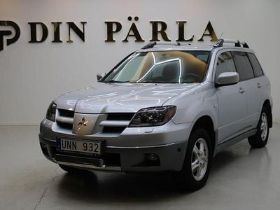 Silver Begagnad 2004 Mitsubishi Outlander SUV | 54 900 kr (Marknadspris)