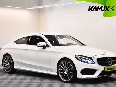 begagnad Mercedes C200 C200 BenzCoupé 7G-Tronic Plus AMG B-kamera Navi 2016, Sportkupé