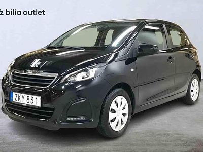 Svart Begagnad 2018 Peugeot 108 Halvkombi | 79 900 kr