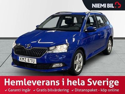 Begagnad Skoda Fabia Style 110 HK (80 kW) 2019 Blå Kombi