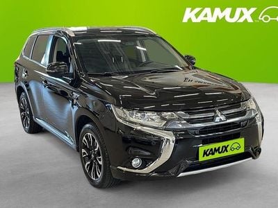 Begagnad Mitsubishi Outlander 203 HK (149 kW) 2016 Svart SUV