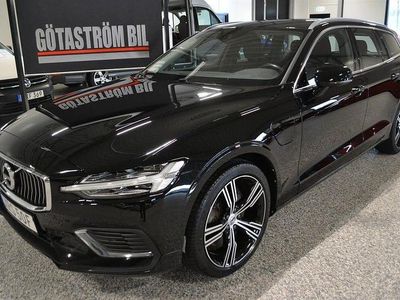 Svart Begagnad 2021 Volvo V60 Inscription Kombi | 325 000 kr (Marknadspris)