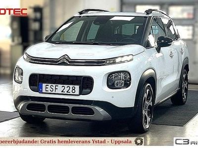 Vit Begagnad 2018 Citroën C3 Aircross PureTech SUV | 147 500 kr (Marknadspris)