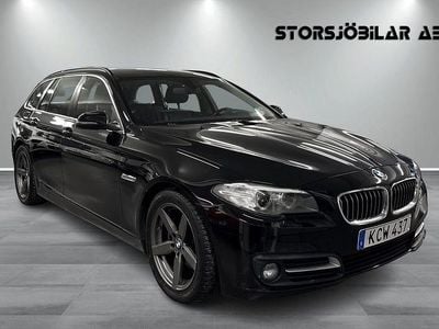 Svart Begagnad 2017 BMW 520 Kombi | 179 000 kr (Bra pris)