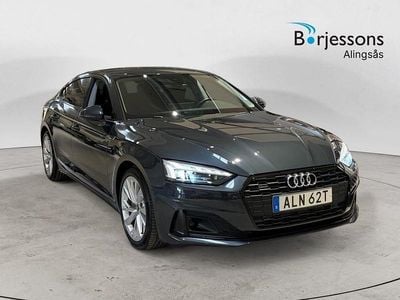 Begagnad Audi A5 Sportback Advanced Plus 268 HK (197 kW) 2020 Grå Halvkombi