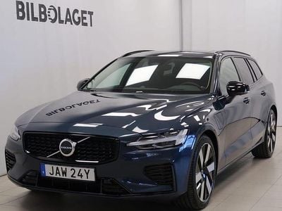Blå Begagnad 2024 Volvo V60 Ultimate Kombi | 649 800 kr