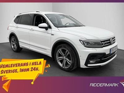 Begagnad VW Tiguan Allspace R-line 190 HK (139 kW) 2018 Vit SUV