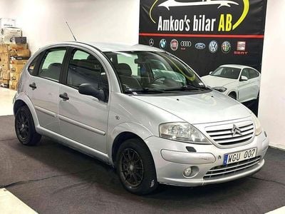 Silver Begagnad 2004 Citroën C3 Halvkombi | 18 900 kr (Marknadspris)