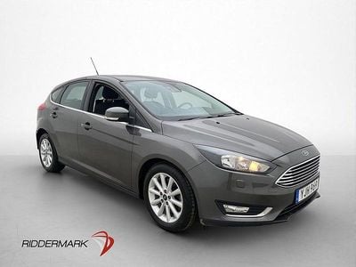 Begagnad Ford Focus Titanium 150 HK (110 kW) 2016 Grå Halvkombi