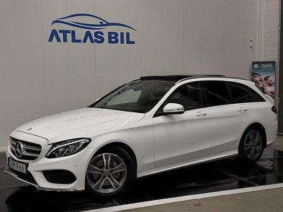 Vit Begagnad 2014 Mercedes C220 AMG Kombi | 204 900 kr (Dyr)