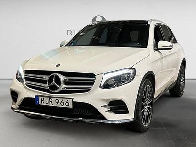 Vit Begagnad 2018 Mercedes GLC220 AMG line SUV | 279 900 kr (Marknadspris)