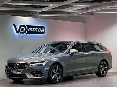 Grå Begagnad 2017 Volvo V90 R-Design Kombi | 249 700 kr (Lite dyr)