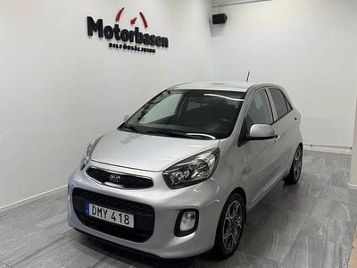 Begagnad Kia Picanto 69 HK (50 kW) 2015 Grå Halvkombi