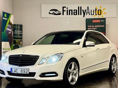 Begagnad Mercedes E250 Avantgarde 204 HK (150 kW) 2011 Vit