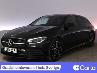 Begagnad Mercedes CLA250 Shooting Brake AMG 218 HK (160 kW) 2021 Svart Kombi
