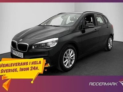 Svart Begagnad 2016 BMW 220 Active Tourer Advantage Minibuss | 118 990 kr