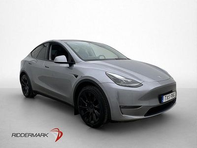 Begagnad Tesla Model Y Long Range AWD 378 kW (514 HK) 2023 Grå SUV