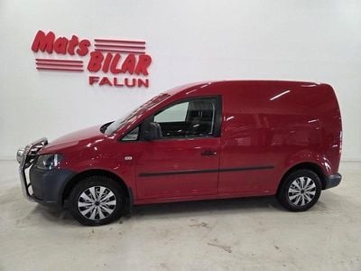 Röd Begagnad 2015 VW Caddy Minibuss | 109 900 kr (Lite dyr)