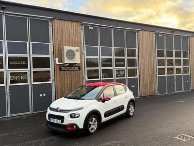 Vit Begagnad 2017 Citroën C3 Halvkombi | 89 900 kr (Marknadspris)