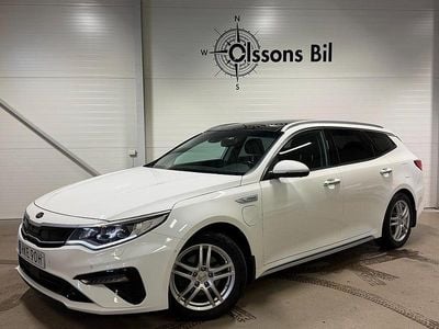 Begagnad Kia Optima Advance 205 HK (150 kW) 2019 Vit Kombi