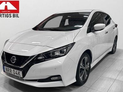 Mörkgrå metaliic Begagnad 2021 Nissan Leaf N-Connecta Halvkombi | 189 900 kr (Lite dyr)
