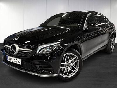 Begagnad Mercedes GLC250 AMG line 211 HK (155 kW) 2018 Svart Sportkupé