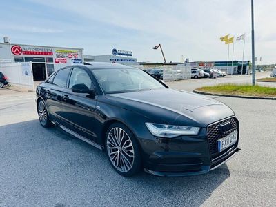 Begagnad Audi A6 320 HK (235 kW) 2015 Svart Sedan