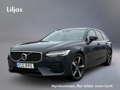 Grå Begagnad 2020 Volvo V90 R-Design Kombi | 399 000 kr (Marknadspris)