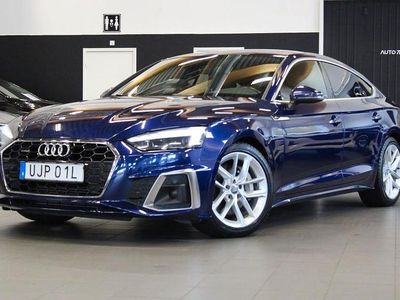 Begagnad Audi A5 Sportback S-Line 265 HK (194 kW) 2020 Blå Halvkombi