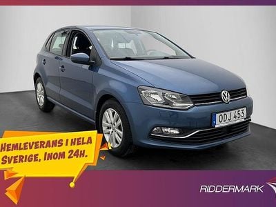 Blå Begagnad 2017 VW Polo | 104 900 kr (Marknadspris)