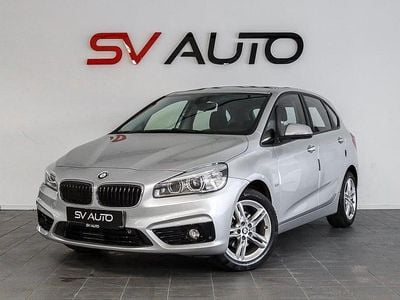 Begagnad BMW 218 Active Tourer Sport Line 136 HK (100 kW) 2018 Silver Minibuss