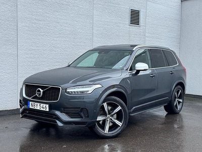 Grå Begagnad 2016 Volvo XC90 R-Design SUV | 264 900 kr (Marknadspris)