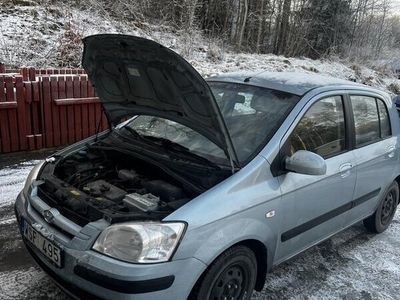 begagnad Hyundai Getz -05 Koppling behöver bytas annars fint skick