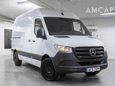 Vit Begagnad 2021 Mercedes Sprinter Van | 438 500 kr (Dyr)