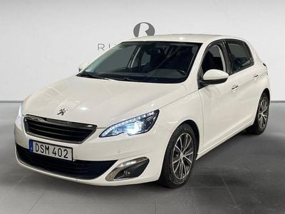Begagnad Peugeot 308 Allure 110 HK (80 kW) 2014 Vit Halvkombi