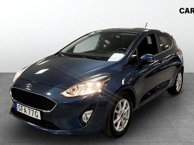 Blå Begagnad 2020 Ford Fiesta Trend Halvkombi | 149 900 kr (Marknadspris)