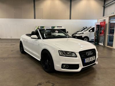 Begagnad Audi A5 Cabriolet Comfort 211 HK (155 kW) 2010 Vit Cab