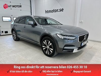 begagnad Volvo V90 CC D4 AWD Momentum Skinn/Drag/Elstolar