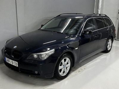 Blå Begagnad 2007 BMW 525 Kombi | 42 900 kr (Marknadspris)