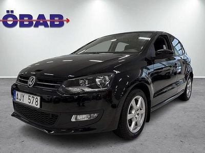 Svart Begagnad 2010 VW Polo Halvkombi | 79 800 kr (Marknadspris)