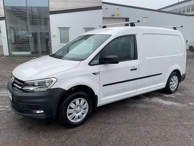 Vit Begagnad 2020 VW Caddy Minibuss | 99 600 kr