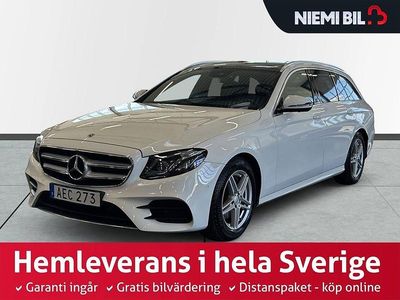 Begagnad Mercedes E220 AMG line 194 HK (142 kW) 2018 Vit Kombi