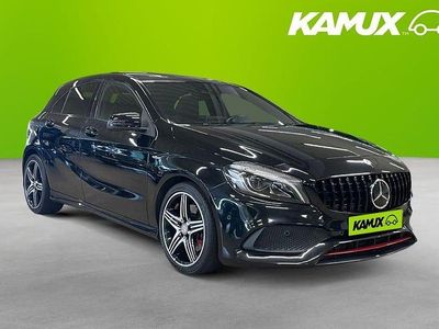 Svart Begagnad 2017 Mercedes A250 AMG Halvkombi | 229 800 kr (Marknadspris)