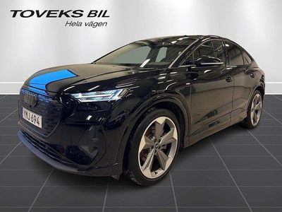 Begagnad Audi Q4 Sportback e-tron S-Line 194 kW (265 HK) 2024 Svart SUV