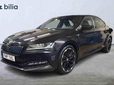 Svart Begagnad 2021 Skoda Superb Halvkombi | 309 500 kr (Lite dyr)