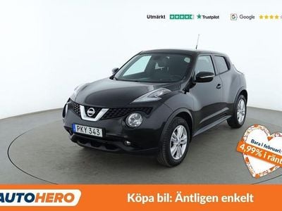 Svart Begagnad 2016 Nissan Juke Acenta SUV | 85 000 kr (Bra pris)