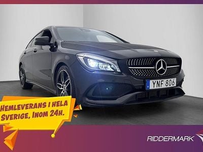 Begagnad Mercedes CLA220 AMG 177 HK (130 kW) 2017 Svart Sedan