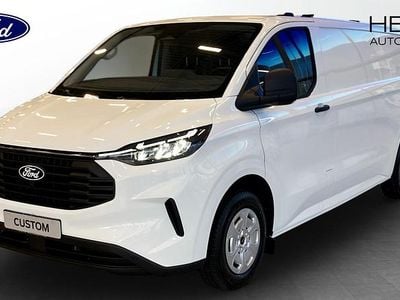 Frozen white Ny 2025 Ford Transit Custom Trend | 463 900 kr (Marknadspris)