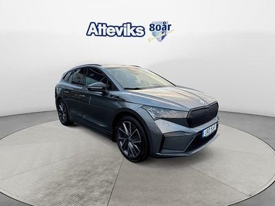 Grå Begagnad 2022 Skoda Enyaq iV SportLine SUV | 369 900 kr (Dyr)